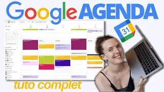 COMPLETE GOOGLE CALENDAR TUTORIAL | How to get organized on Google Calendar | Complete training g...