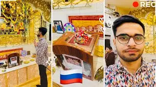 Govardhan Puja In Krishna Temple Moscow 🇷🇺 ￼