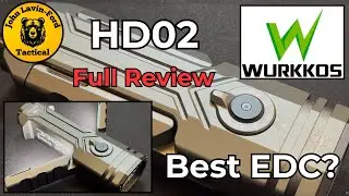 Wurkkos HD02 Flashlight. Brightest Rechargeable Flashlight. 