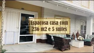 Casa de 236m2 com 5 suítes dentro de condomínio fechado Xangri-Lá RS