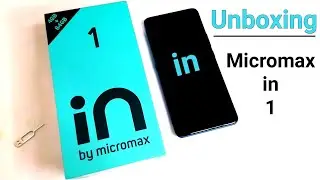 Micromax In 1 Unboxing | Best Phone Under 10000 | Micromax in 1 From YouTube money  | Micromax in 1