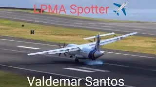 WIND ACTION LPMA Spotter Live Madeira Airport 20/03/2024