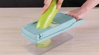 $6.75/pc Vegetable Chopper Veggie Chopper Multifunctional 13 in 1 Food Choppers Storage Container
