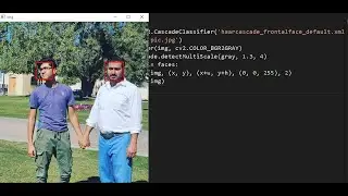 How to detect faces in image by using OpenCV