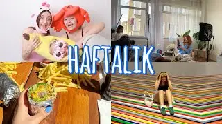 evi sete çevirdik, burrito denedik🌯- HAFTALIK VLOG🐔
