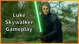 Old Luke Gameplay Star Wars Battlefront 2