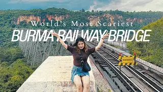 World's Most Scariest Burma Railway Bridge - Gokteik Viaduct Train in Burma (Myanmar) |Vlog