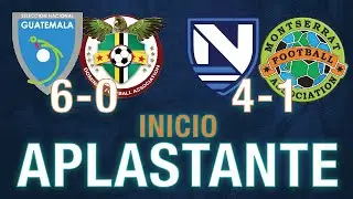 GUATEMALA Y NICARAGUA GOLEARON EN SU INICIO ELIMINATORIO