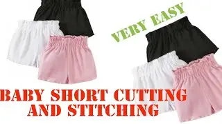 Baby Shorts/Pants Cutting and Stitching/Cutest Baby Shorts #SewingForKids#KidsFashion#babyshorts