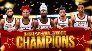 I Won The PRO-AM High School State Championship in NBA 2K24!?