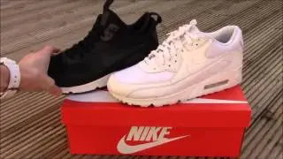 Nike Air Max 90 Sneaker Boot Black Kickonfire