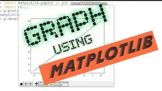Graph using matplotlib
