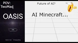 Playing Oasis (AI Minecraft)