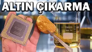 Gold Extraction from Ceramic Processor.