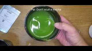 How to make koicha with kumo ceremonial grade matcha