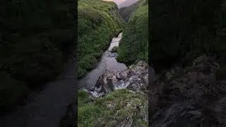 Закат на Бзерпинском карнизе #mountains #краснаяполяна