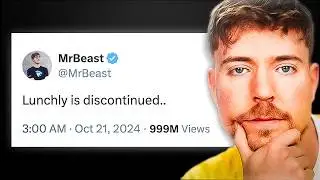 MrBeast Just DISCONTINUED Lunchly..