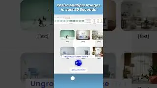 ⚡ Easy Image Resizing Trick in #powerpoint