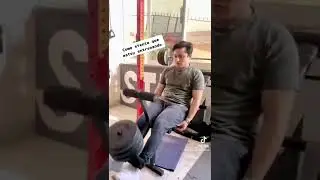 Cómo en realidad estoy entrenando #youtube #camachito #fit #gym #gymlife #excercise  #funny #humor