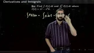 Integrals of Vector Valued Functions