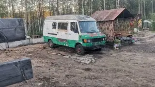 мерседес т1 продолжаем ремонт