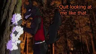 Furry ASMR| Werewolf Tries Being Dangerous (Fails Miserably) [bite sounds] [mouth sounds] [growling]