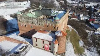 Teutonic castle on the hill in Golub Dobrzyn //Zamek krzyżacki na wzgórzu w Golubiu Dobrzyniu