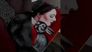 Painting with Makeup 💄😱 #makeuo #art #viral #shorts