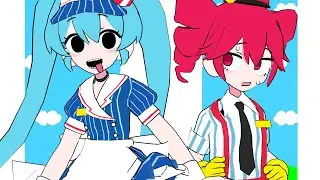 【MMD】 メズマライザー (サツキ) [TDA Miku&Teto]