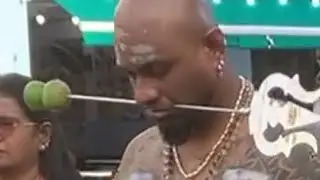 Thaipusam2026 Spore: part 2 (body piercing, carrying the Kavadis, & milk pots to the temple)
