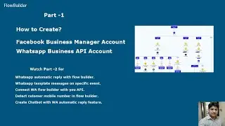 Whatsapp Business Account | Facebook Business Account | MessageBird Flow Builder Part -1