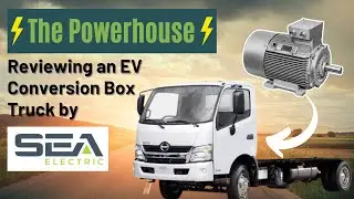 Check out this EV Conversion Box Truck