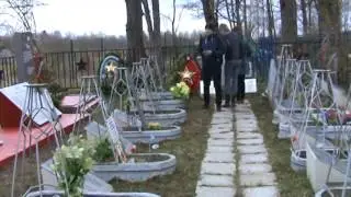 08017 Ленинградская область, Киришский район, деревня Мелехово, кладбище, братская могила