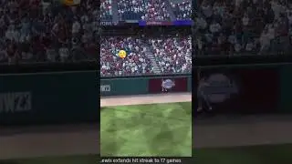 Bro didn’t even hardly swing….how did this carry out???! | mlb the show 23