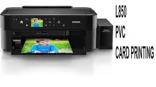 Epson L850 PVC Card Printing