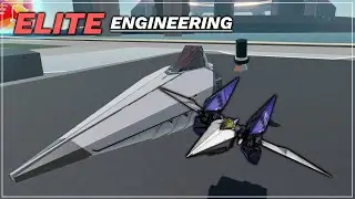 [Roblox Elite Engineering] Building the Arwing from Starfox, Come chat while I build!
