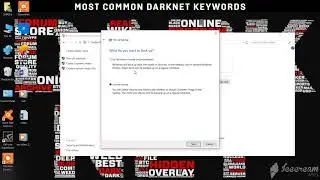 How to configure data backup in windows