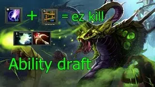 Dota 2 - Venomancer ability draft Combo skill