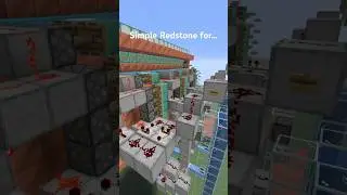 Simple Redstone for a Cool Armor Display in Minecraft 