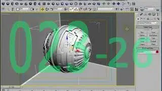 3DS Max Training ( 023 - 26 ) Symmetry Ball          ( Myanmar )