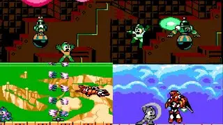 Fighting Mega Man 8 Robot Masters with THEIR Own Weapons!