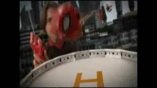 Spiderman. Racing set y Mega Spider-Car y Helicóptero