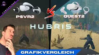 Der Grafikvergleich! PSVR2 vs. Quest 2 // Graphics Comparison // Hubris VR