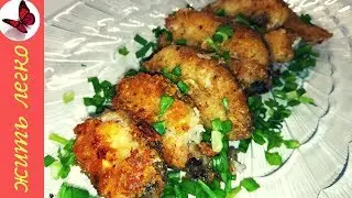 Судак жареный  Вкусная хрустящая корочка  HD