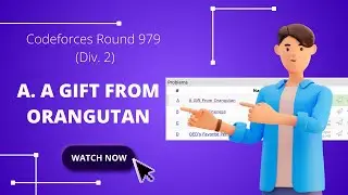A. A Gift From Orangutan | Codeforces Round 979 (Div. 2) | Programming for Career