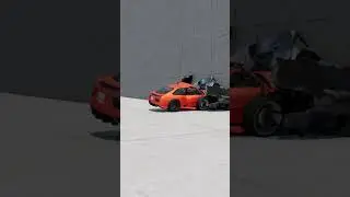 Dodge Daytona SRT 200KM/H Crash Test #shorts