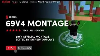 69V4 Official Clan Montage | Roblox Bedwars