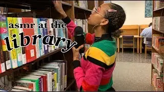 ASMR at the library 📚