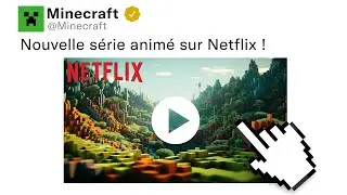 Une série Minecraft sur Netflix !