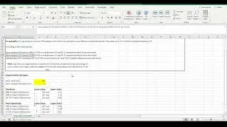Working with the Empirical Rule in Excel